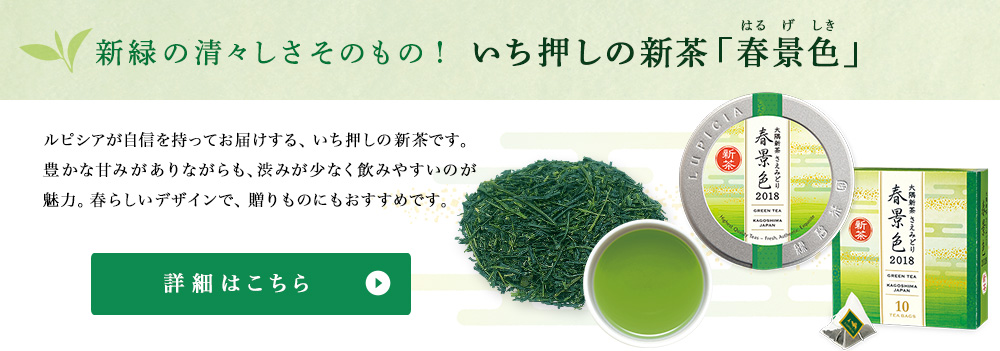 大隅新茶 さえみどり 「春景色」 2018