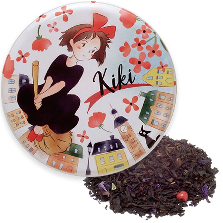 紅茶 キキと街並み