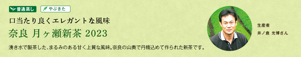 奈良 月ヶ瀬新茶