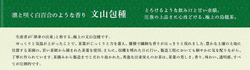 文山包種