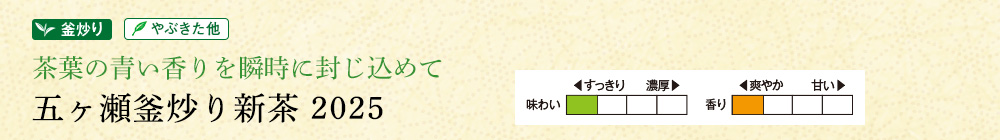 五ヶ瀬釜炒り新茶