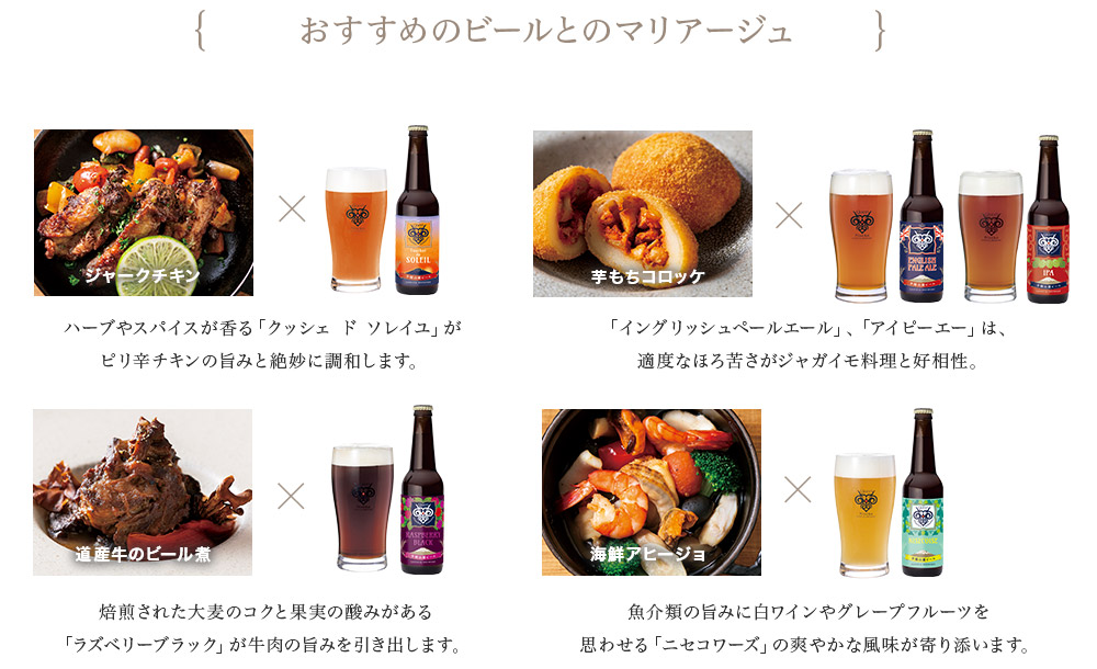 「羊蹄山麓ビール」にぴったりな世界のおかず