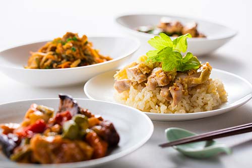 Gohantoのある食卓1