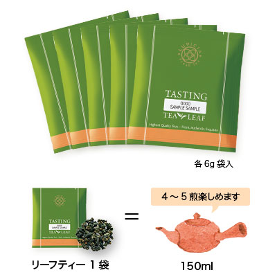 台湾茶巡り 5種セット