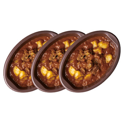 和牛の欧風仕立てカレー(3個セット)