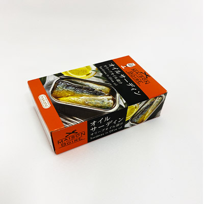 【ボンマルシェ】メゾンボワール オイルサーディン オリーブオイル漬け 120g