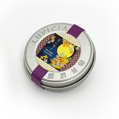 ミニチュア缶 月に咲く