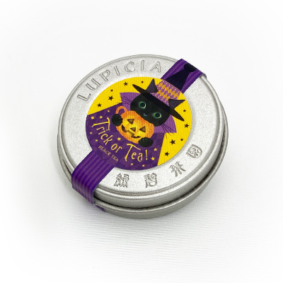 ミニチュア缶 ハロウィーン・クロネコ