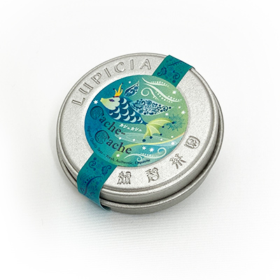 ミニチュア缶 カシュカシュ・空飛ぶ魚