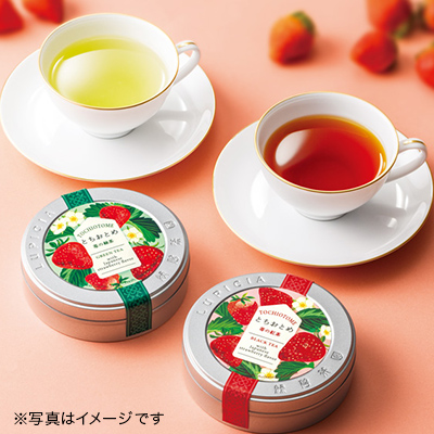 とちおとめ 〜苺の紅茶〜 50g限定デザイン缶入
