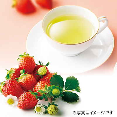 とちおとめ 〜苺の緑茶〜 ティーバッグ10個限定デザインBOX入