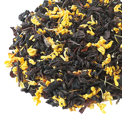 紅茶2種とお菓子「望月」