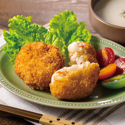 ��荪�ƃJ�j�̃R���b�P