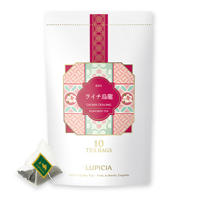 台湾茶2種と茶器「花格子」