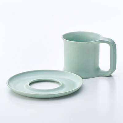 KEN OKUYAMA DESIGN �J�b�v���\�[�T�[ MILK �~���g