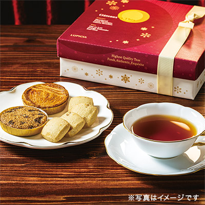 焼き菓子と紅茶のセット