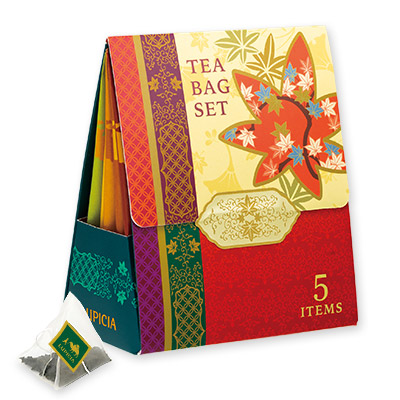 Lupicia 秋のティーバッグセット 5種 Tea Bag Set 5 Items Autumn ギフト Lupicia Online Store 世界のお茶専門店 ルピシア 紅茶 緑茶 烏龍茶 ハーブ