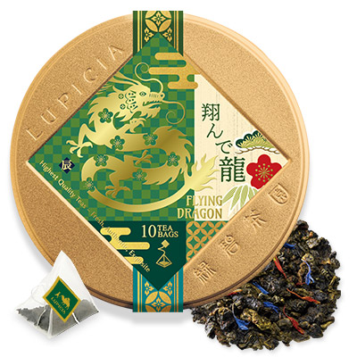 LUPICIA】翔んで龍 ～Flying Dragon～ Flying Dragon limited tin of 10 tea bags | お茶  | LUPICIA ONLINE STORE - 世界のお茶専門店 ルピシア ～紅茶・緑茶・烏龍茶・ハーブ～