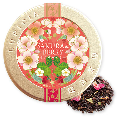 LUPICIA】サクラ＆ベリー SAKURA & BERRY 50g limited tin | お茶