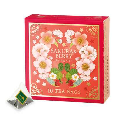 LUPICIA】サクラ＆ベリー SAKURA & BERRY limited box of 10 tea bags