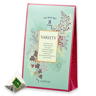 LUPICIA】春のティーバッグセット 8種 バラエティー Tea Bag Set
