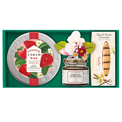 紅茶とお菓子「苺摘み」