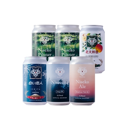 羊蹄山麓 5種6缶セット