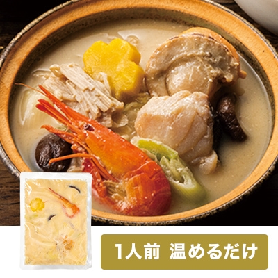 北の海鮮豆乳鍋