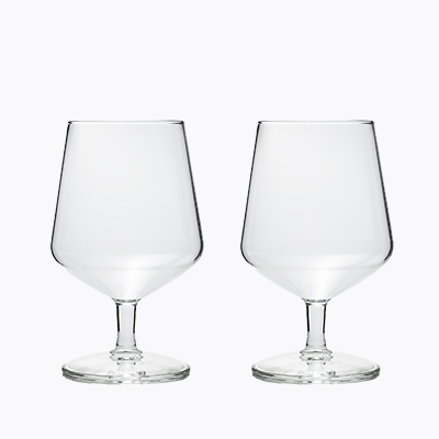 HARIO 耐熱ガラス ビアゴブレット2個セット