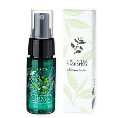 Lupicia ルピシア グリーンティー マスクスプレー ナチュラルハーブ Lupicia Green Tea Mask Spray Natural Herbs 茶器 オリジナルグッズ Lupicia Online Store 世界のお茶専門店 ルピシア 紅茶 緑茶 烏龍茶 ハーブ