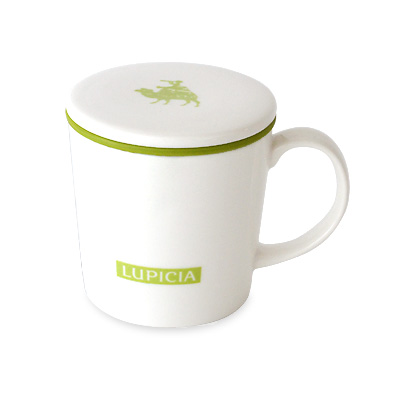 Lupicia 茶こしマグ グリーン 茶器 オリジナルグッズ Lupicia Online Store 世界のお茶専門店 ルピシア 紅茶 緑茶 烏龍茶 ハーブ