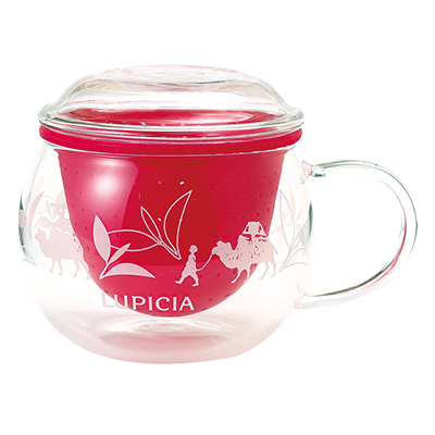 Lupicia 茶こしマグ モンポット ラズベリー 茶器 オリジナルグッズ Lupicia Online Store 世界のお茶専門店 ルピシア 紅茶 緑茶 烏龍茶 ハーブ