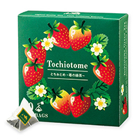 とちおとめ 〜苺の緑茶〜 ティーバッグ 10個限定デザインBOX入
