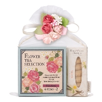 お茶の詰め合わせとお菓子「ブーケ」