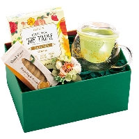 フルーツティーと茶器とお菓子「フリュイ」