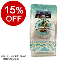 【ボンマルシェ】ハワイアンパラダイスコーヒー 10%コナ アイランドクラシックロースト（ノンフレーバー） 198g  