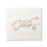 加賀水引 ぽち袋 干支・午 シルバー