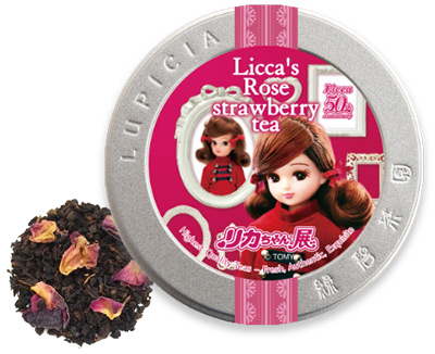 Licca's Rose strawberry tea
