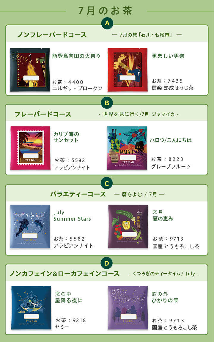 ルピシアだより2012-2023.12年分セット！＋おまけ LUPICIA】今月のお茶（おたより同封のお茶）: | LUPICIA ONLINE STORE