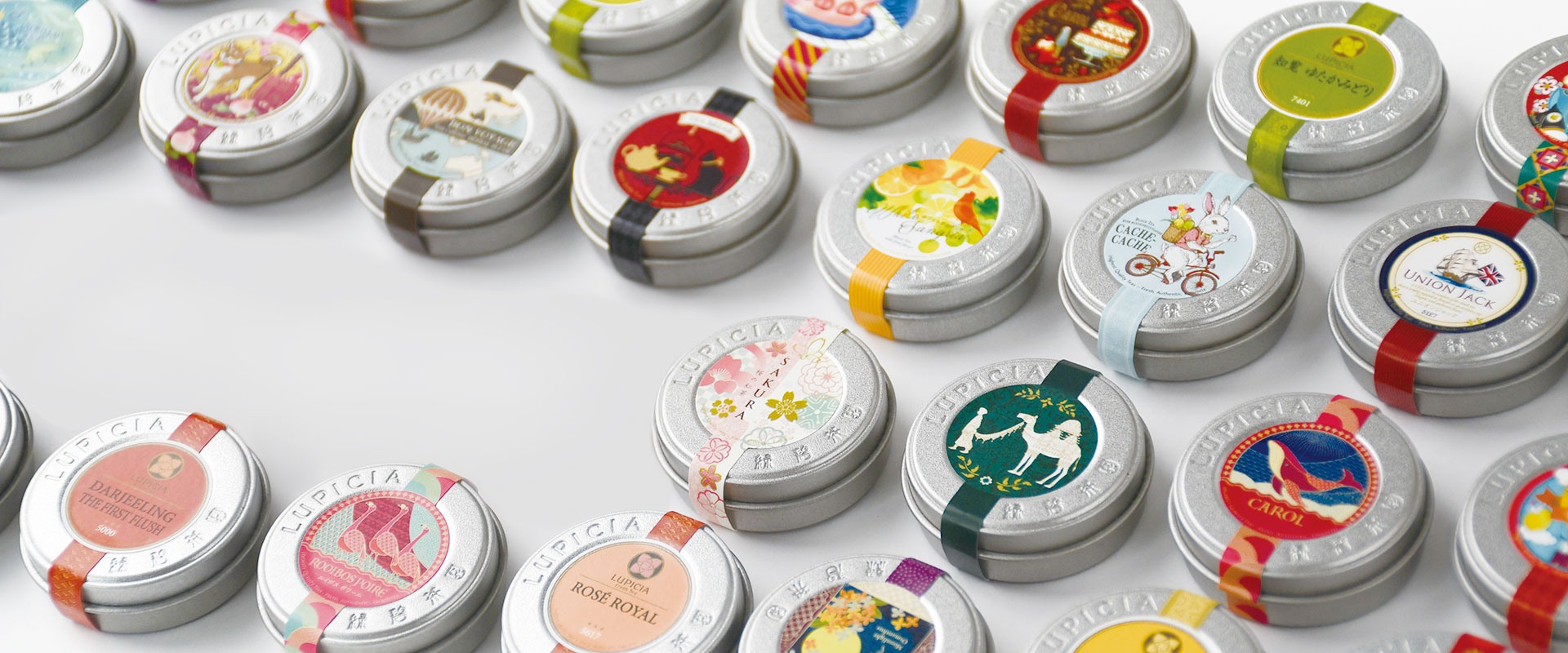 ルピシア ミニチュア缶 ギャラリー