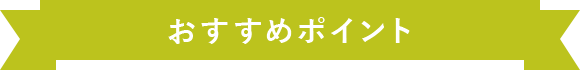 おすすめポイント